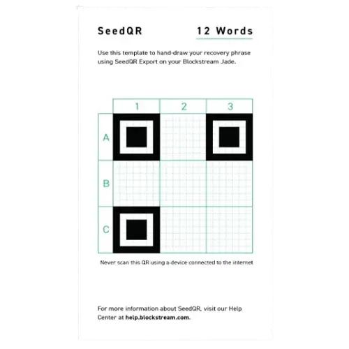 SeedQR Template Pack